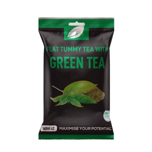 Flat Tummy with Green Tea