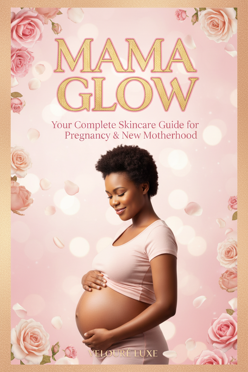 Mama Glow — I-Ebook Yokukhathaza Isikhumba Ngesikhathi Sokukhulelwa deur Velouré Luxe