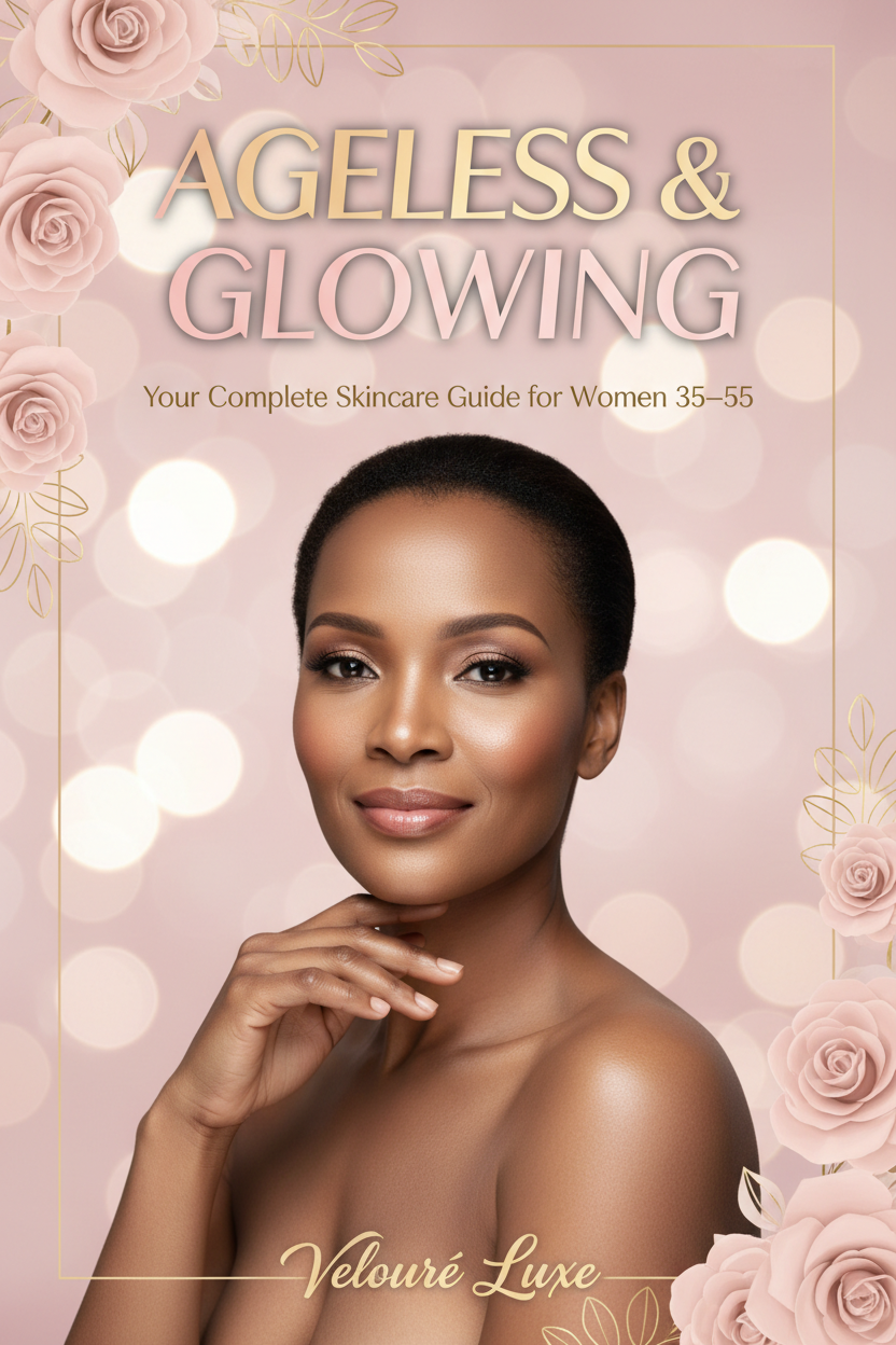 Ageless & Glowing — I-Ebook Yokukhathaza Isikhumba Yabasetyhini Abakwiminyaka 35–55 deur Velouré Luxe