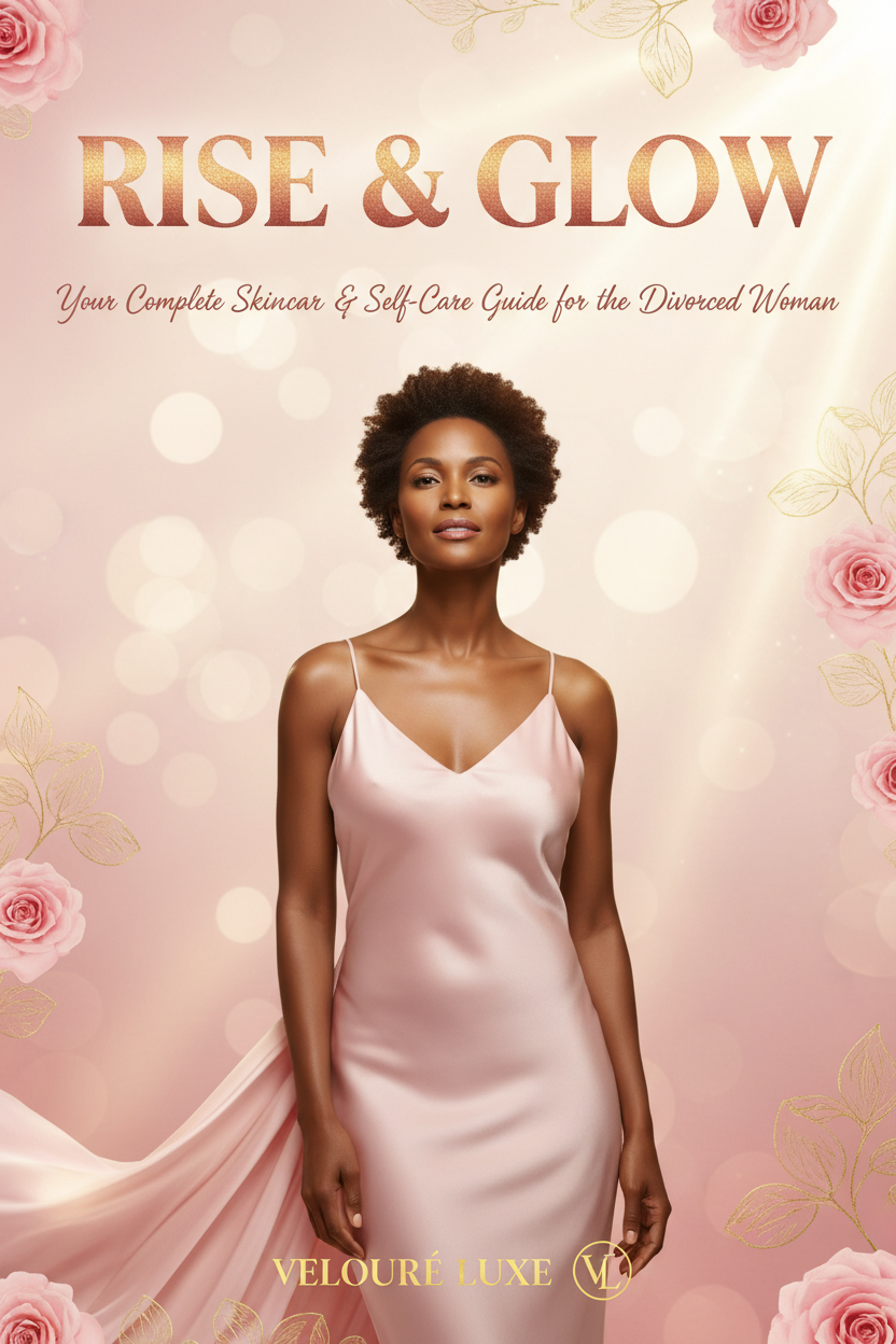 Rise & Glow — I-Ebook Yokukhathaza Isikhumba Yabesifazane Abanqamuke Umshado deur Velouré Luxe
