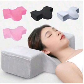 Eyelash Extension Velvet Memory Foam Pillow