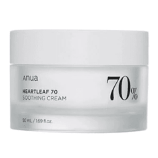 Anua Heartleaf 70% Calming Cream Moisturiser