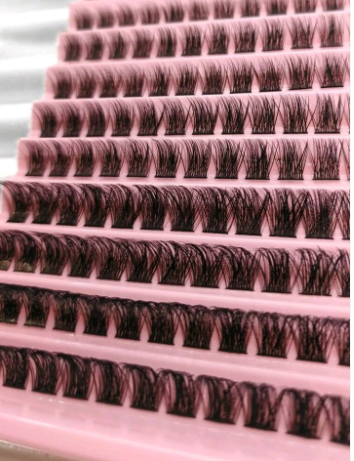DIY Lash Extension Kit - 120PCS Individual D Curl Clusters