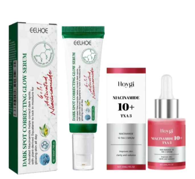 Eelhoe Dark Spot Correcting Glow Serum & Hoygi Niacinamide 10%+TXA 3% Serum