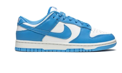 Nike Dunk Low University Blue Sneakers - side view