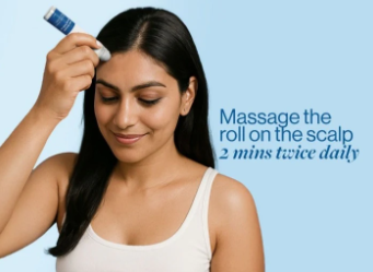 Hair Growth Serum Roll-On 25ml - Rosemary, Redensyl & Argan Oil