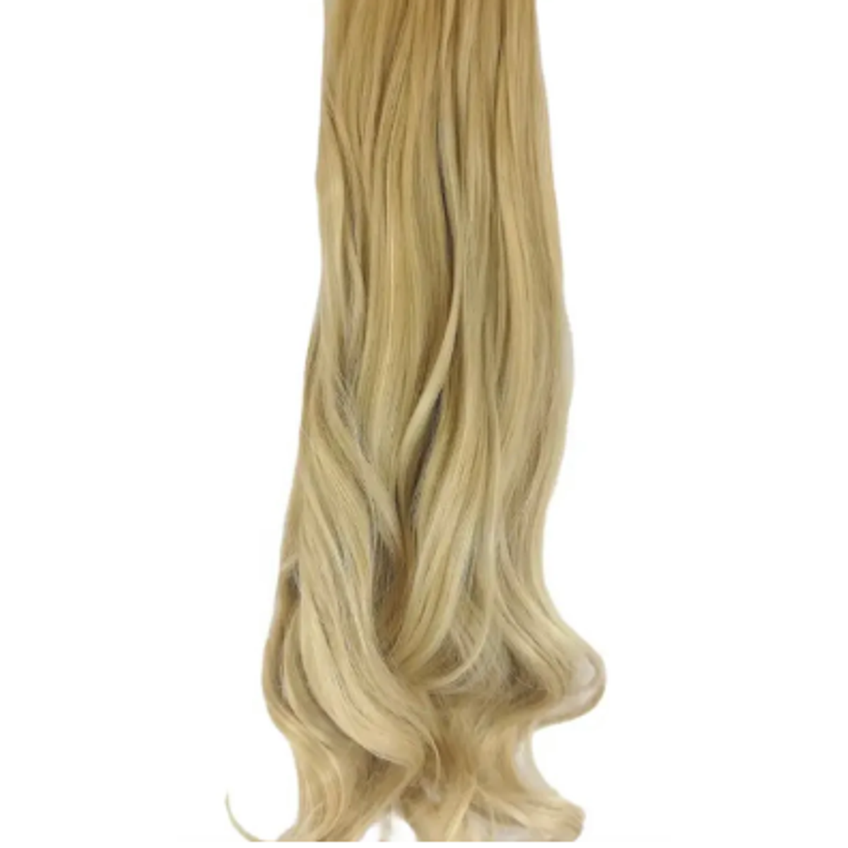 10 Piece Wavy Long Full Head Clip-on Hair Extensions XXL 55-60cm - Blonde
