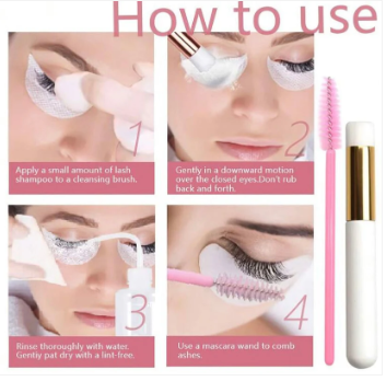 OBEYA Lash Shampoo - Gentle Lash Extension Cleaner