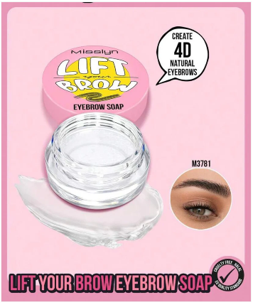 Misslyn Lift Your Brow Eyebrow Soap - Natural 4D Brow Lifter