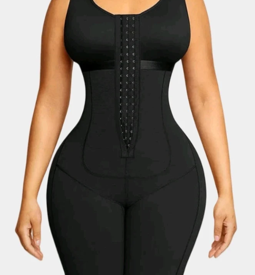 1PC Colombian Full Body Support Shapewear — Black